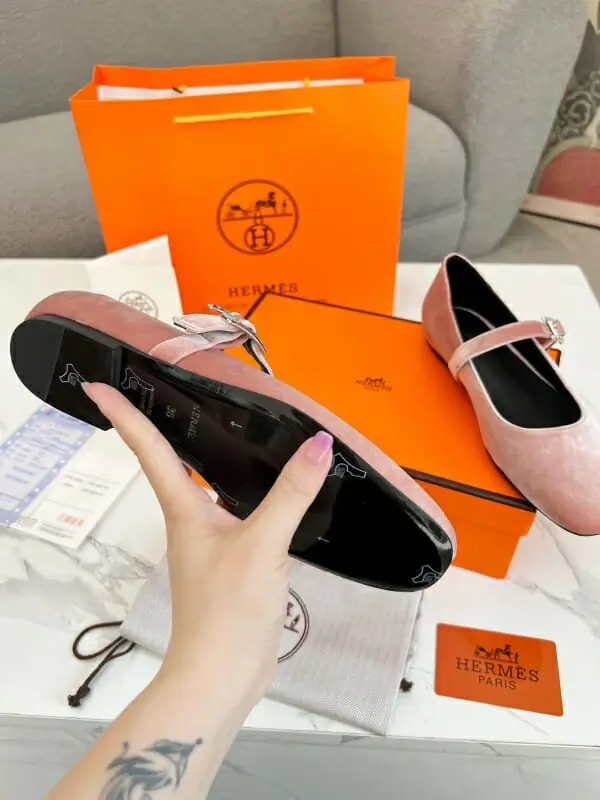 hermes flat chaussures pour femme s_12365a12